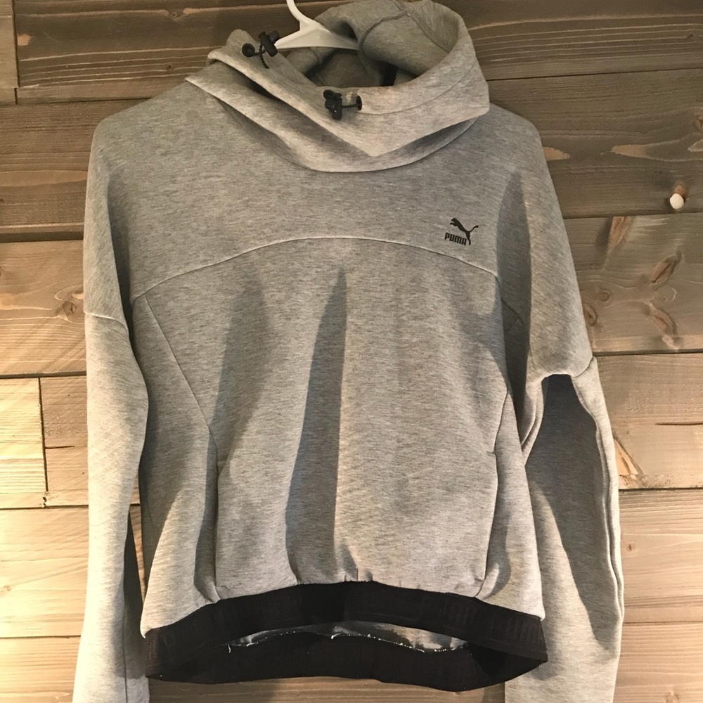 PUMA Cowl Neck Sweatshirt!